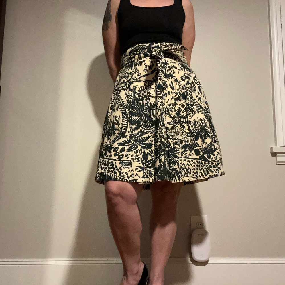 Beautiful Corey Lynn Calter midi skirt from Anthropologie.